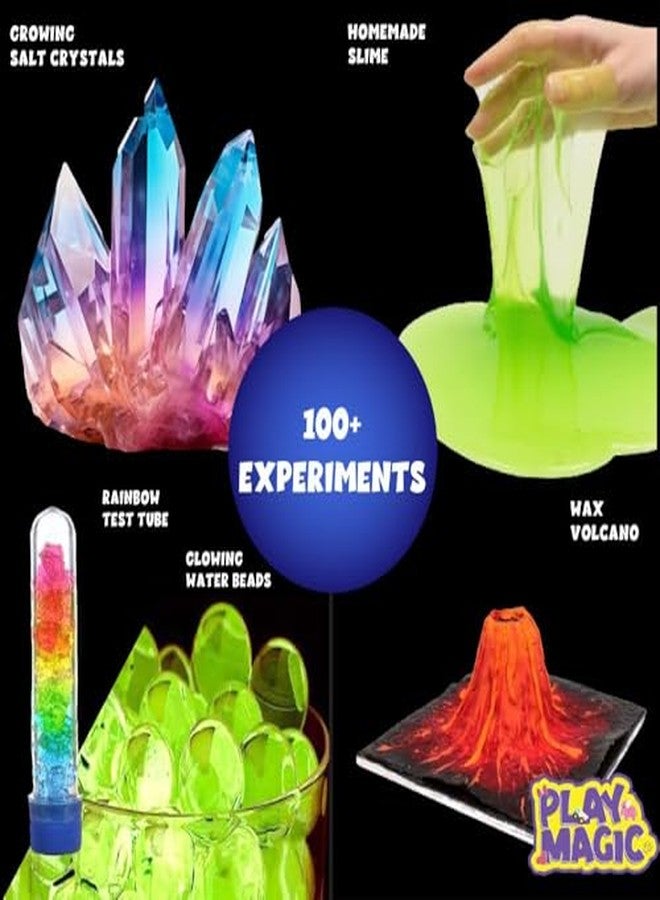 PlayMagic Young Genius Science Kit|Experiments for Multiple Projects & Categories/STEM|Learning & Educational Toy|Slime,Volcano, Bathbomb & Many|Safe/Gift for Kids 8 Year+|Made in India - Image 3